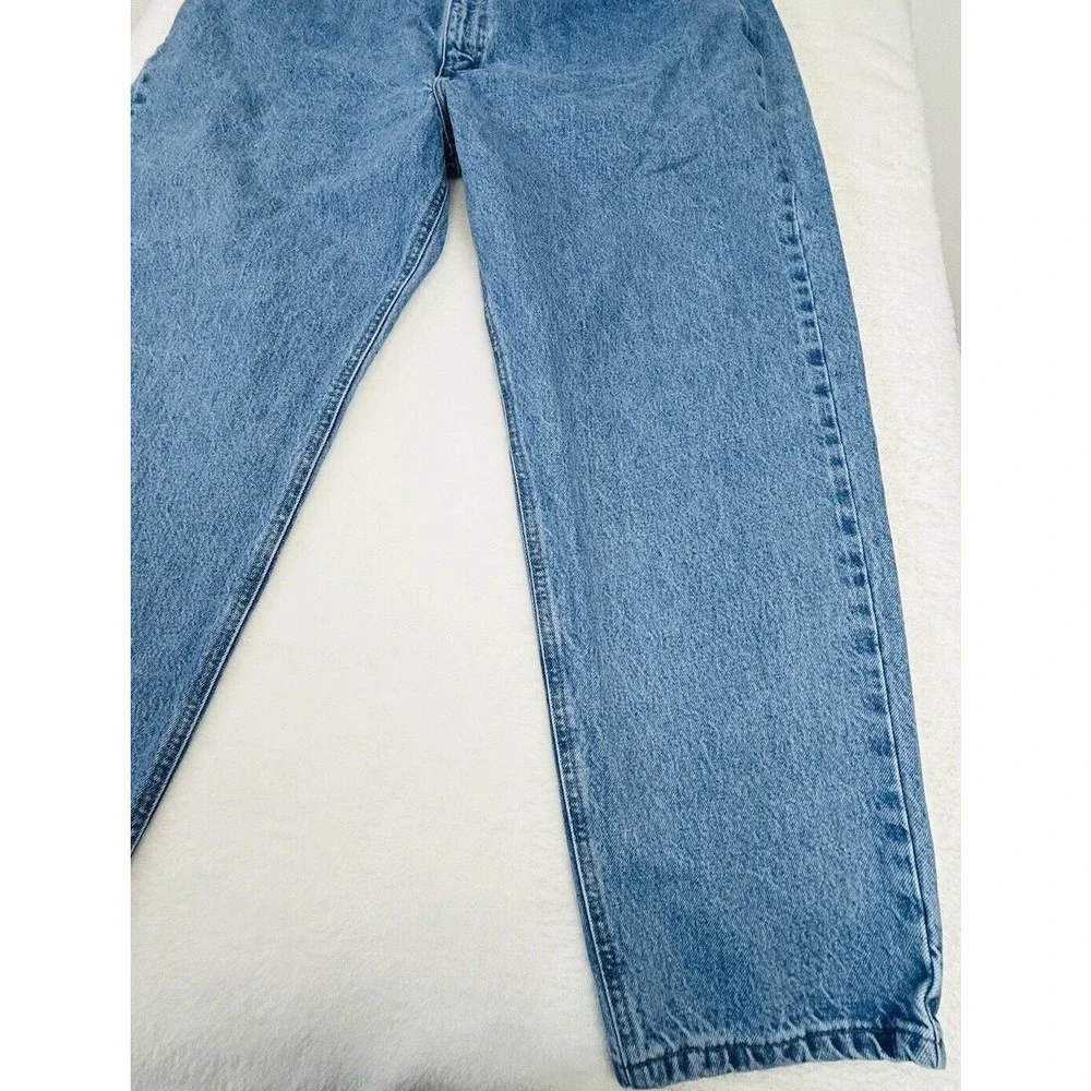 Carhartt Jeans Relaxed Fit 46‎ x30 Taper Leg Blue Denim B17 STW Stone Wash